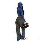 UrbanEase™ – Loose High Waist Street Jeans