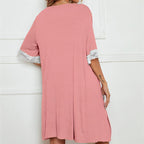 Pajama Suit Lace Women