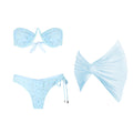 Koral three piece swimsuit set