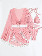 Tibella 4 Piece swimsuit Set