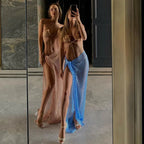Croche swimwear cover up