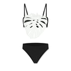 Laser Cut women three piece swimsuit