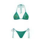 Tropical sally three piece Swimsuit